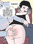 Amice spanked on the couch uploaded by Bum